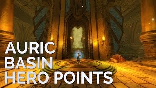 Auric Basin Hero Point Guide Heart of Thorns  Full Guide with Timestamps [upl. by Jenica]