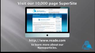 Nanoparticles  Nanomaterials  Nanoparticle dispersions  Metal nanoparticles from READE [upl. by Magnuson419]