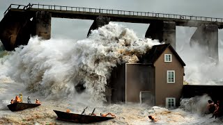 Daunting fury of nature Hailstorm and flood hit Bavaria Germany [upl. by Rand]