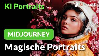 Magische Portraits mit den richtigen Midjourney Prompts [upl. by Rafferty]