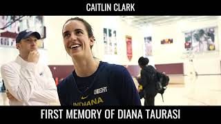 Caitlin Clark Grew Up Watching This Legend caitlinclark [upl. by Anallij944]