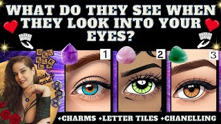 WHAT DO THEY SEE WHEN THEY LOOK INTO YOUR EYES YOUR PERSONPEOPLE TAROT PICK A CARD details [upl. by Ahsiryt]