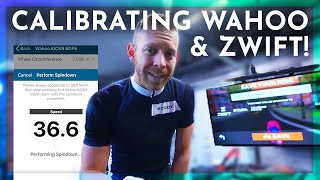 How to Calibrate WAHOO KICKR and Zwift and other bike trainers  Triathlon Taren [upl. by Leehar]