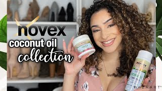 NOVEX HAIRCARE COCONUT OIL COLLECTION [upl. by Bruning780]