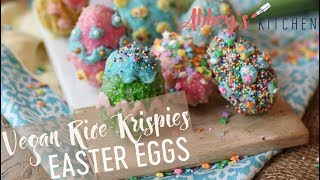 VEGAN Gluten Free Rice Krispies EASTER Eggs [upl. by Hyacinthie740]