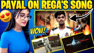 Payal Reaction On Regaltos Song By Ashter X😍🔥 [upl. by Leumas]