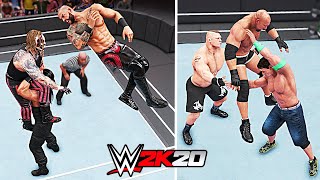 WWE 2K20 Top 10 Greatest Tag Team Finishers Part 2 [upl. by Eillak977]