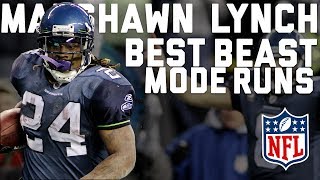 Marshawn Lynchs Best quotBeast Modequot Runs  Eternal RedZone  DDFP  NFL [upl. by Belter]