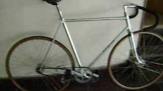 frejus pista 1950 track single speed italian framewmv [upl. by Svensen862]