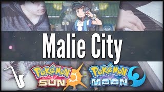 Pokémon Sun amp Moon Malie City  Jazz Cover  insaneintherainmusic [upl. by Munmro867]