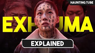 Best Movie of 2024  EXHUMA Explained in Hindi  Theories and Every Detail  Haunting Tube [upl. by Atnovart204]