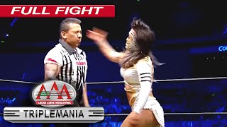 Lady Shani Vs Faby Apache MÁSCARA VS CABELLERA  Triplemanía XXVI  Lucha Libre AAA Worldwide [upl. by Jezabelle]