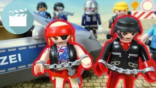 Playmobil Film deutsch  POLIZEIVERFOLGUNGSJAGD nach GEFÄNGNISAUSBRUCH [upl. by Saalocin671]