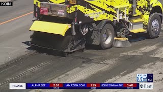 Propane explosions damage road I5 northbound reopens [upl. by Annayk734]