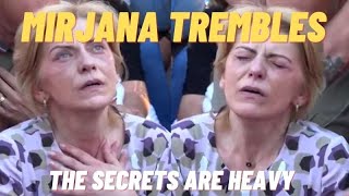 MEDJUGORJE  MIRJANA TREMBLES THE SECRETS ARE HEAVY [upl. by Maitilde]