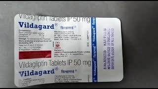 Vildagard Tablet  Vildagliptin 50mg Tablets ip uses  Vildagard Tablet uses side effects benefits [upl. by Utimer]