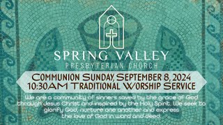 Sunday Worship Traditional 1030 am September 8 2024 [upl. by Dunton]