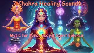 7 Chakra Healing Sounds  Music for Mind [upl. by Revkah446]