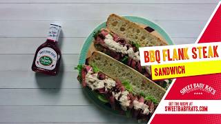 BBQ Flank Steak Sandwich [upl. by Udenihc]