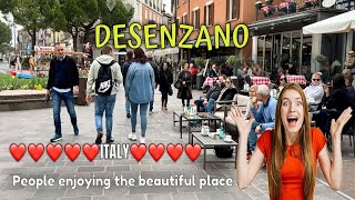 LAGO DI GARDA  Desenzano del garda  4k hdr60fps  Walking Tour [upl. by Pisano854]