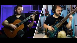 Bachianas Brasileiras 5 by Villa Lobos  Guitar amp Bass [upl. by Trimmer]