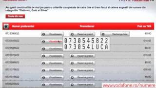 Cum sa iti personalizezi numarul de telefon  Vodafone [upl. by Ainwat891]