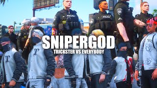 SNIPERGOD  KEI DIHUKUM MATI  TRICKSTER VS EVERYBODY  GTA 5 ROLEPLAY [upl. by Yaresed]