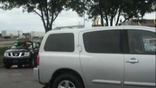 2004 Nissan Armada SE 4x4 56 V8 leather 3rd row Proof NICE [upl. by Damalas]