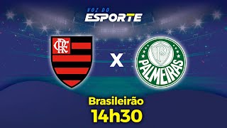 FLAMENGO X PALMEIRAS  AO VIVO  CAMPEONATO BRASILEIRO – 11082024 [upl. by Jared]