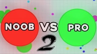 NOOB vs PRO  AGARIO Part 2 [upl. by Paulson857]