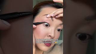 Goodbye liquid liner meltdowns 👋🏻✨eyelinerhacks wingedliner wingedeye eyelinertutorial [upl. by Veronique]