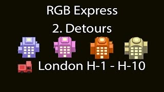 RGB Express Detours London Wuppertal H1  H10 Walkthrough [upl. by Shifra]