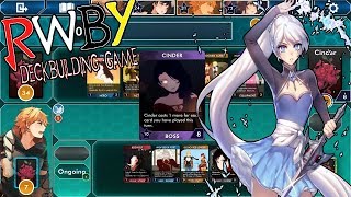 LETS GET OUR GAME ON  RWBY Deckbuilding Game 2 RWBY Card Game [upl. by Daisy]