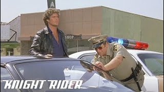 KITT bei der Polizeikontrolle  Knight Rider Deutschland [upl. by Eessac]