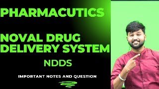 Novel Drug Delivery System NDDS 1class [upl. by Camilla976]