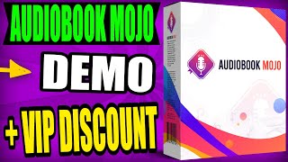 Audiobook Mojo Review amp Demo  MASSIVE DISCOUNT 📢 AudiobookMojo Review 📢 [upl. by Nosrettap49]