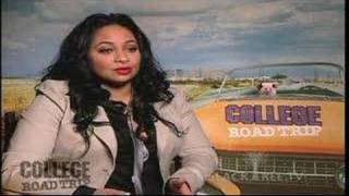 RavenSymone Interview College Road Trip All Grown Up [upl. by Ibob]