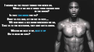 Trey Songz  Unusual w lyrics [upl. by Killen]