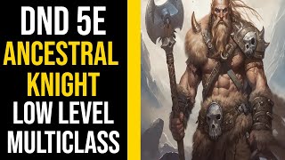 Baffling Build Insane Tanky BarbarianFighter Multiclass in DnD 5e Low Level Build [upl. by Amiel]