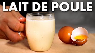 La Recette de lait de Poule à lAméricaine Eggnog 🥚🎄😊 [upl. by Nodnrb]