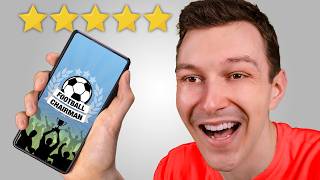 I Played the BEST Football Manager Mobile Games [upl. by Ennagem]