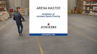 Junckers Arena Master  Installation video [upl. by Alya]