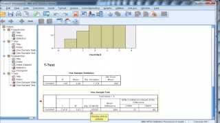 Onesample ttest  SPSS Part2 [upl. by Martinelli]