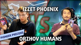 Playtesting the 2022 Pioneer Challenger Decks  Izzet Phoenix vs Orzhov Humans [upl. by Wehttan]