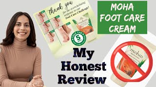 Moha Foot Care Cream  My Honest Review After Usage  Is it Worth Buying or Not [upl. by Nodnyl]