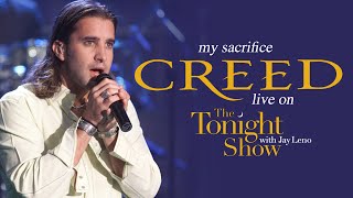 Creed  My Sacrifice Live on The Tonight Show wJay Leno 2001 [upl. by Aixela]