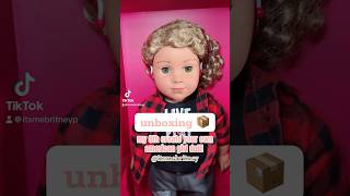 unboxing my 9th ever custom american girl doll 🤩🤩 [upl. by Kiraa]