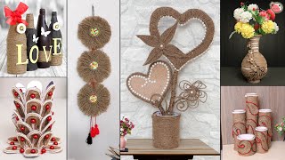 21 DIY Room Decor Jute Craft Ideas 💡  Handmade Things [upl. by Nielson]