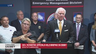 Gov McMaster provides update on state preparations for Tropical Storm Debby [upl. by Emmons730]