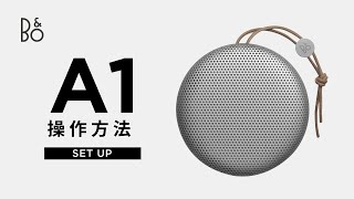 BampO PLAYBeoplay A1 操作方法 [upl. by Leumas]